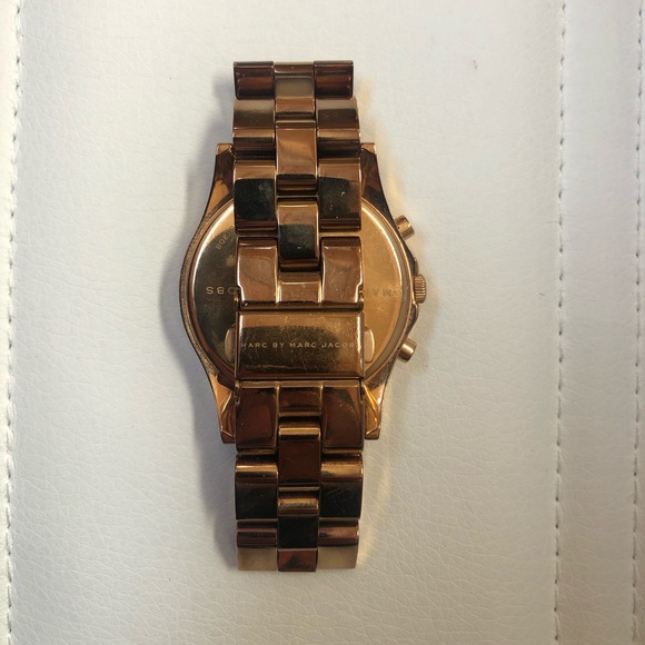 Marc Jacobs Rose Gold Diamond WatchGreat Condition